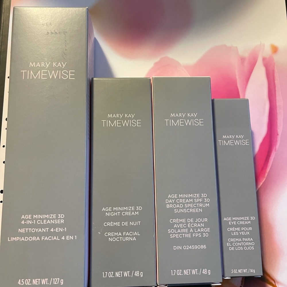 Mary Kay  timewise 3D miracle set normal to dry